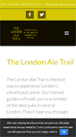 Mobile Screenshot of londonaletrail.com